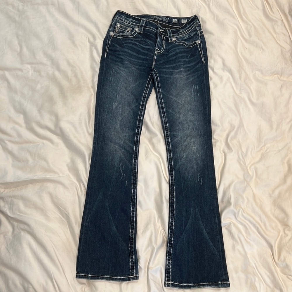 Miss Me Jeans, mid rise, bootcut, size 26